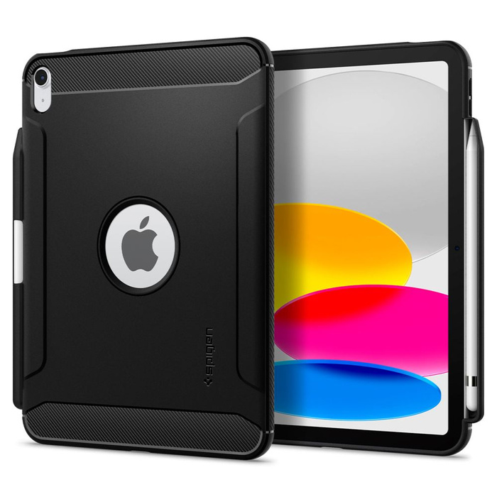 Etui Spigen Rugged Armor iPad 11" 2025 / 10.9 2022 Matte Black Case