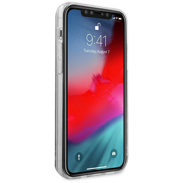 Etui GUESS Apple iPhone 12 Mini 4G Liquid Glitter Złoty Hardcase