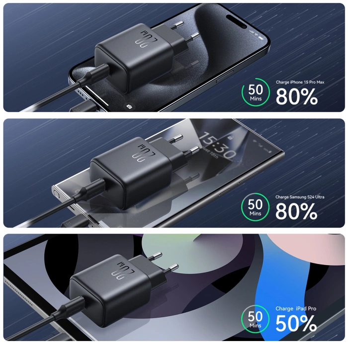 Ładowarka Joyroom JR-TCF20 sieciowa USB-C PD 20W - czarna