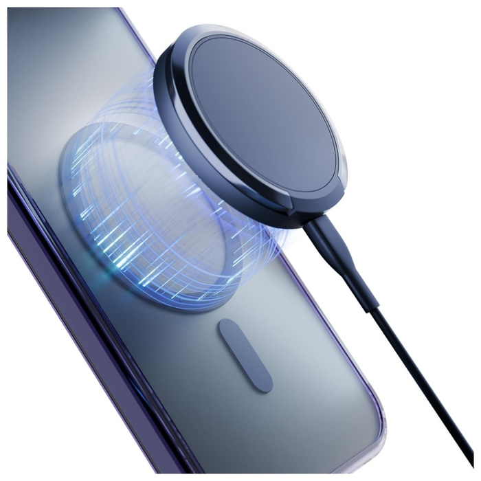 Etui 3MK iPhone 17 Frosty MagCase Fioletowy