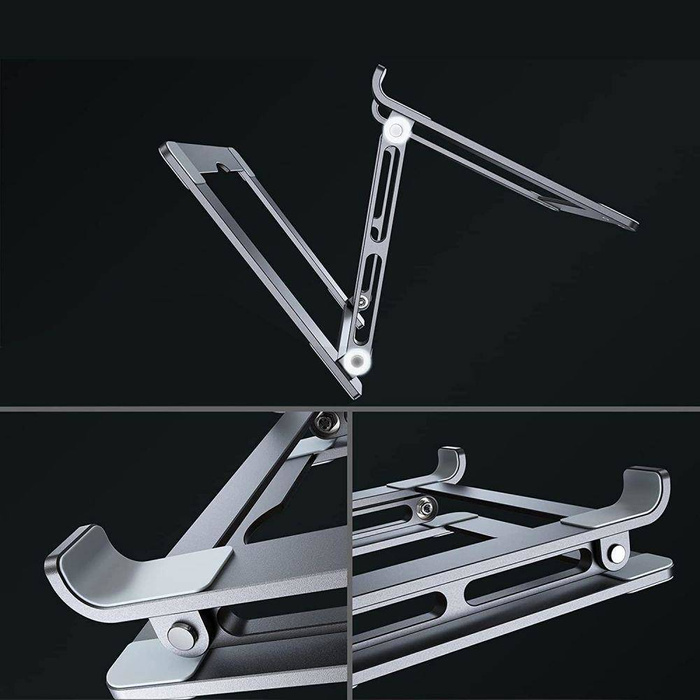 PODSTAWKA TECH-PROTECT PRODESK UNIVERSAL LAPTOP STAND SILVER