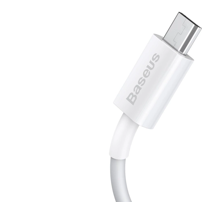 Kabel Baseus Superior USB-A / micro USB 2A 1m - biały