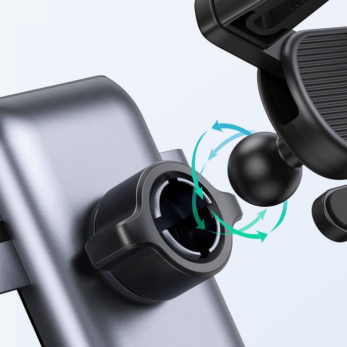 Ugreen uchwyt grawitacyjny samochodowy na nawiew kratkę wentylacyjną szary (LP274)