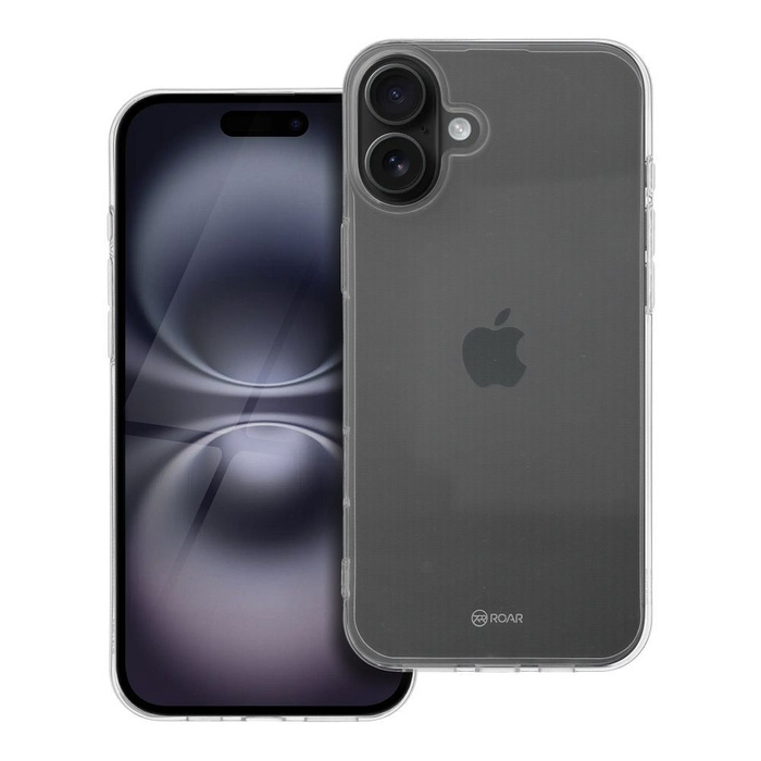ROAR futerał ALL DAY COLORFUL JELLY do IPHONE 16 Plus transparentny