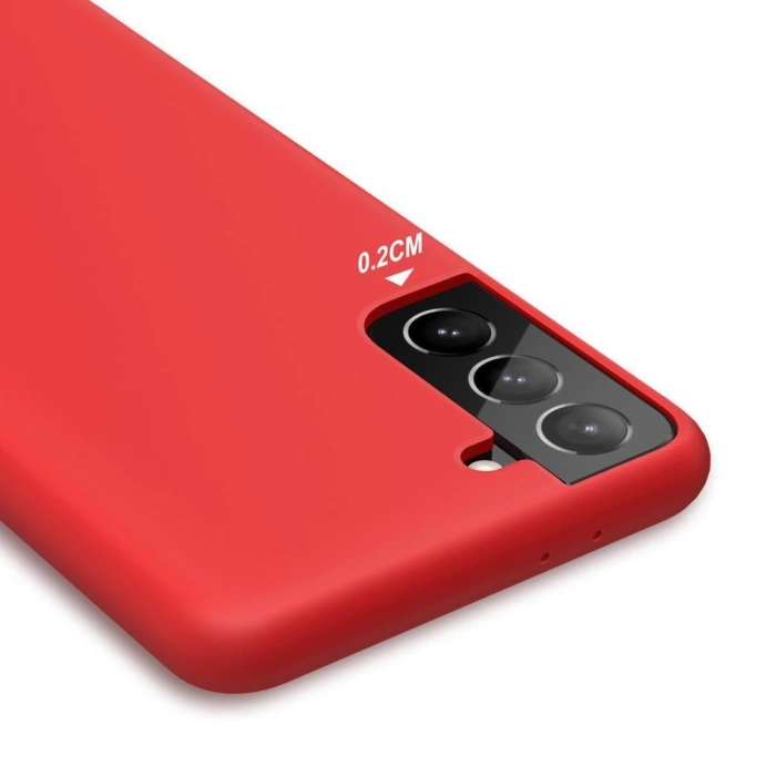 Nillkin Flex Pure Pro Case gumowe elastyczne silikonowe etui pokrowiec Samsung Galaxy S21+ 5G (S21 Plus 5G) czarny