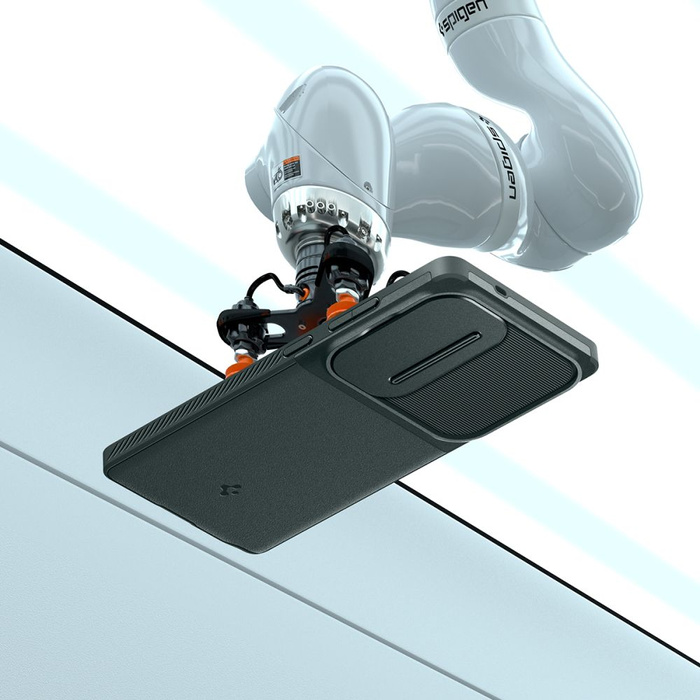 ETUI SPIGEN OPTIK ARMOR SAMSUNG GALAXY S25 ULTRA ABYSS GREEN