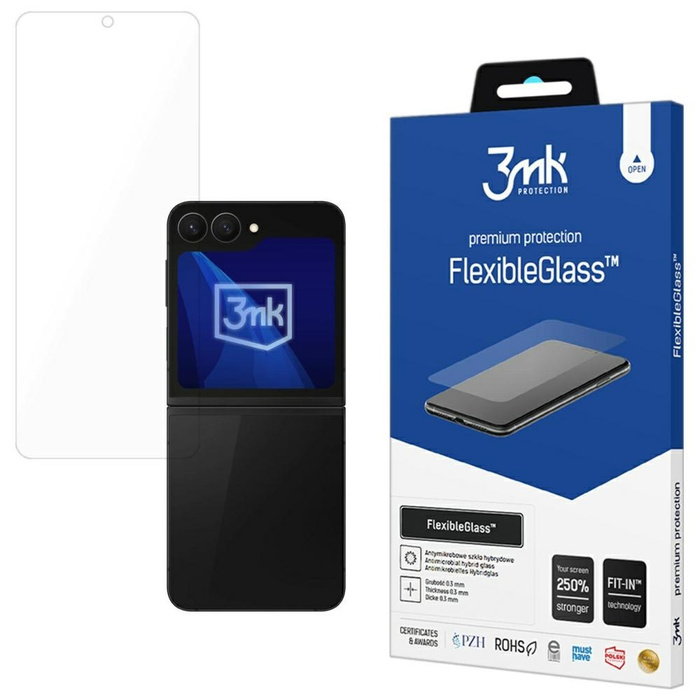 Szkło hybrydowe 3MK Samsung Galaxy Z Flip7 FE FlexibleGlasS