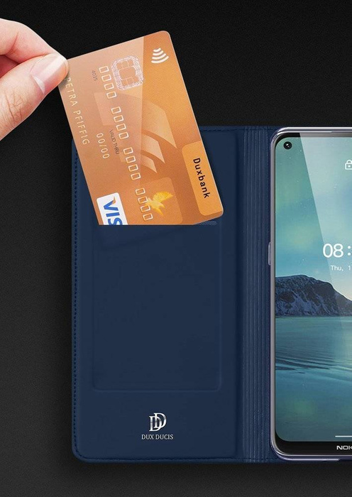 DUX DUCIS Skin Pro kabura etui pokrowiec z klapką Nokia 3.4 czarny