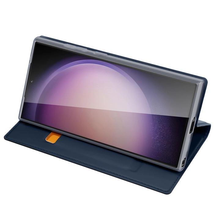 Etui Dux Ducis Skin Pro do Samsung Galaxy S24 Ultra z klapką - niebieskie