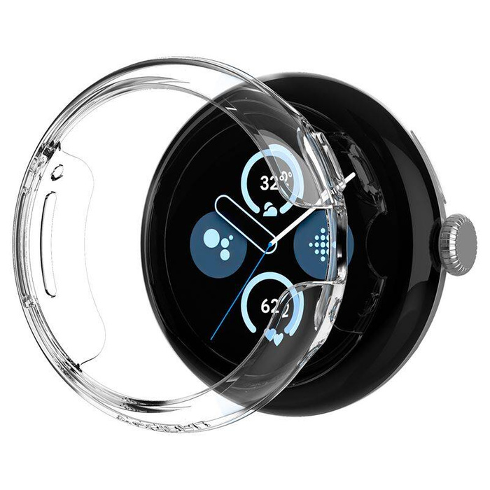 Etui Spigen Google Pixel Watch 3/2/1 41mm Thin Fit Przezroczyste