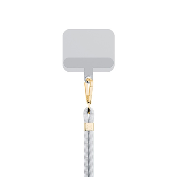 3MK EasyClip White (gold) Smycz do telefonu