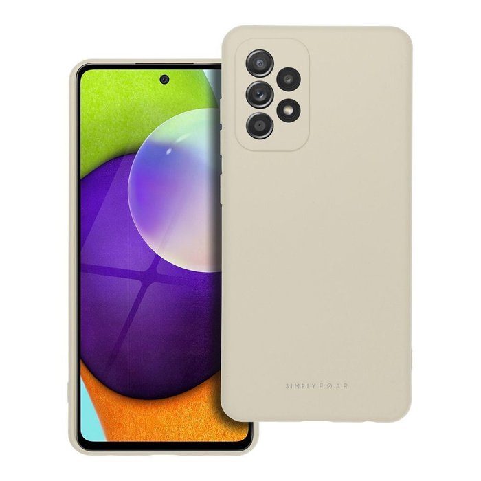 Futerał Roar Space Case - do Samsung Galaxy A52 5G / A52 4G LTE / A52s 5G Kremowy