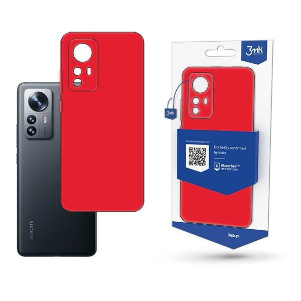 Etui 3MK Xiaomi 12 Pro Matt Czerwony Case