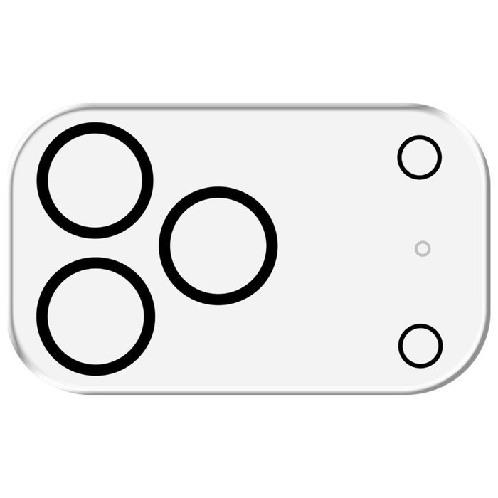 Ochrona na obiektyw aparatu 3MK iPhone 17 Pro Max Lens Pro FullCover