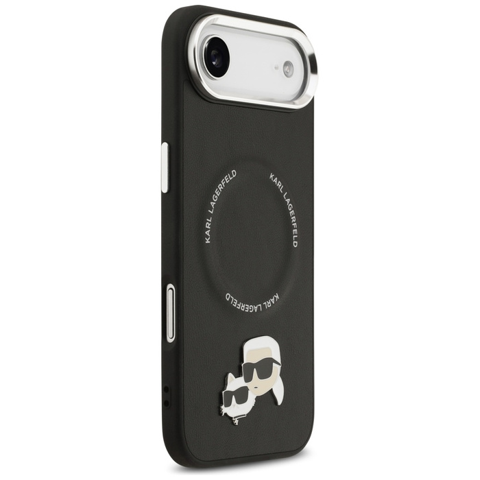 Etui Karl Lagerfeld Karl & Choupette     Pins MagSafe do iPhone Air czarny