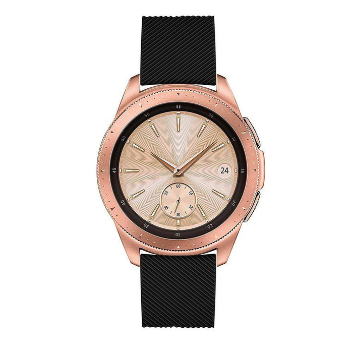 Pasek TECH-PROTECT Samsung Galaxy Watch 42mm Smoothband Black Czarny