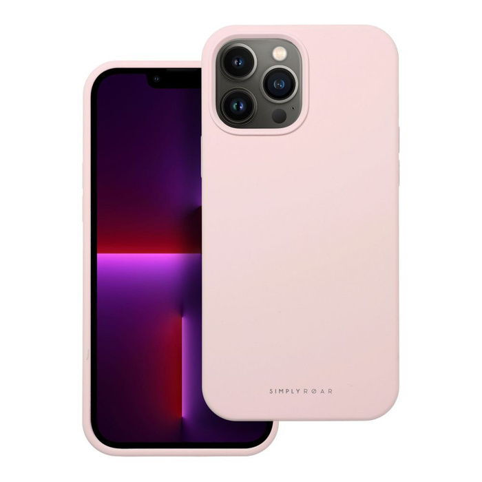 Futerał Roar Cloud-Skin - do iPhone 13 Pro Max Jasnoróżowy