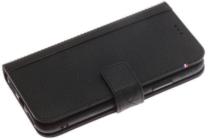 Etui Decoded iPhone X XS z Klapką Wallet Case Czarne Black