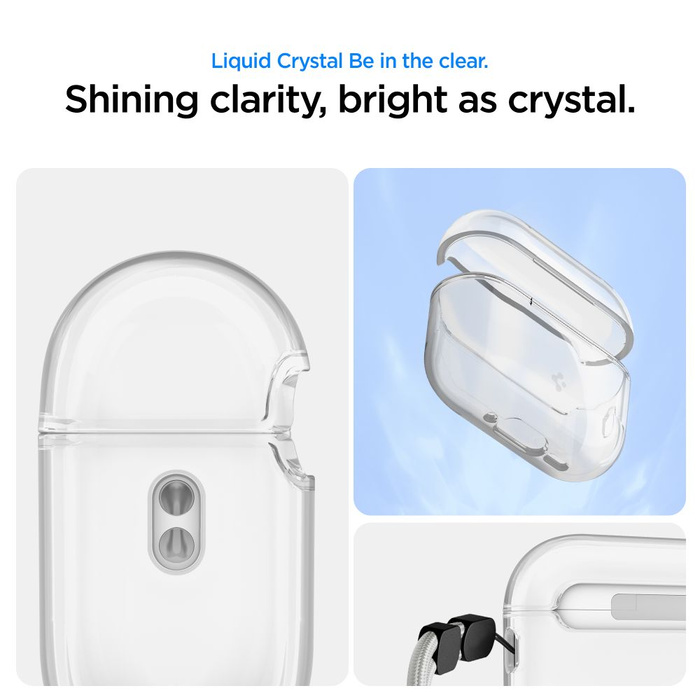 ETUI SPIGEN APPLE AIRPODS PRO 3 LIQUID CRYSTAL CRYSTAL CLEAR