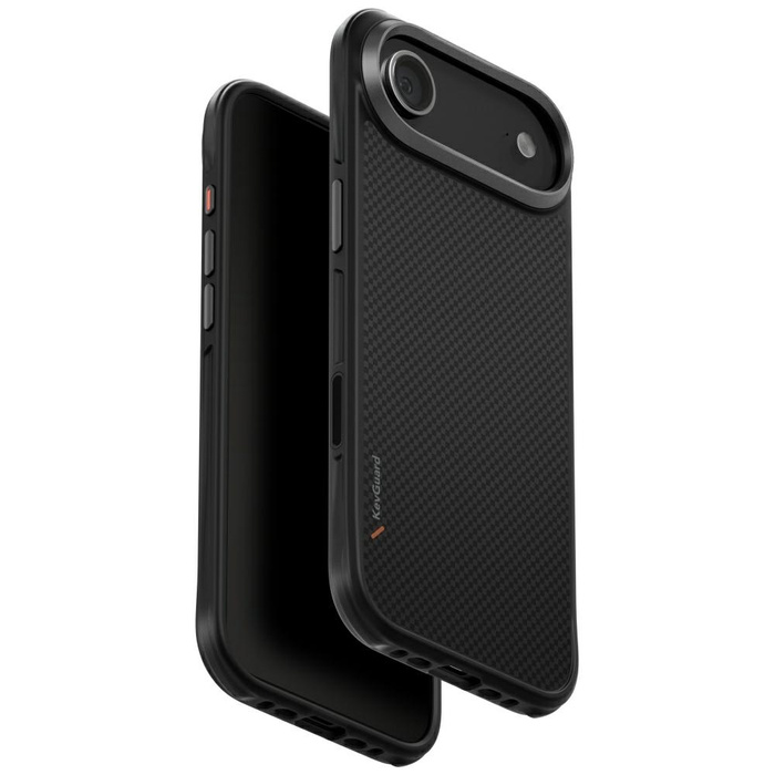 Etui UNIQ Keva do iPhone 17 Air Magclick Charging czarny