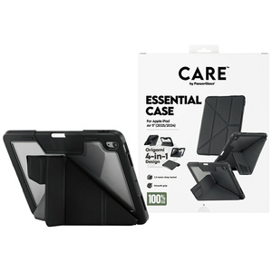 Etui Care by PanzerGlass Y fold do iPad  Air 11" (2024/2025) czarny