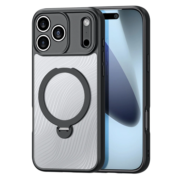 Etui Dux Ducis iPhone 17 Pro Max Aimo Mag Czarne
