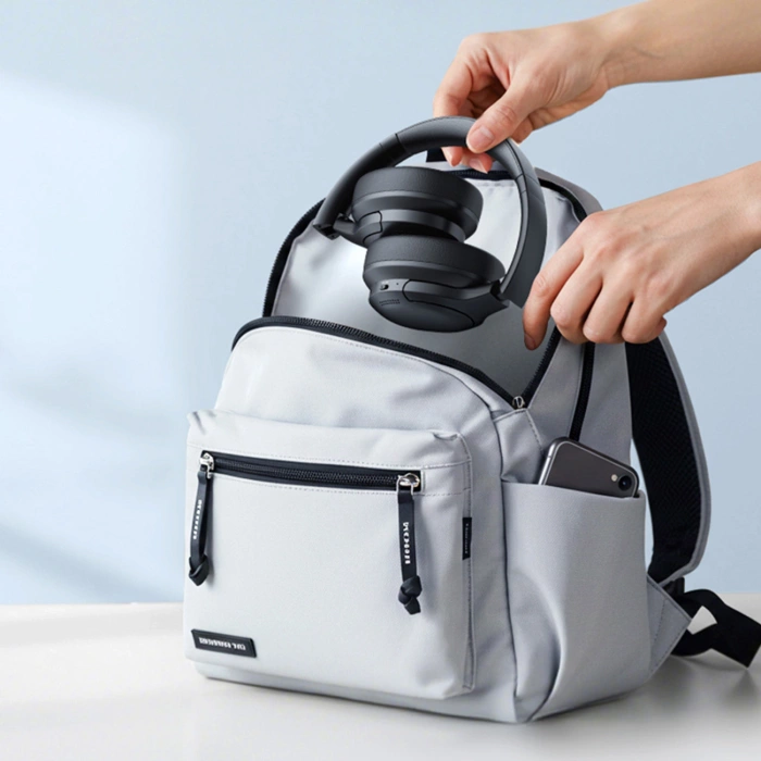 Słuchawki bezprzewodowe Baseus Bass BH1 Lite nauszne Bluetooth 6.0 - czarne