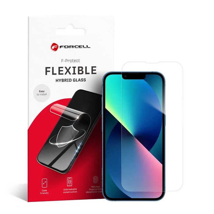 Forcell Flexible Nano Glass - szkło hybrydowe do iPhone 13 mini