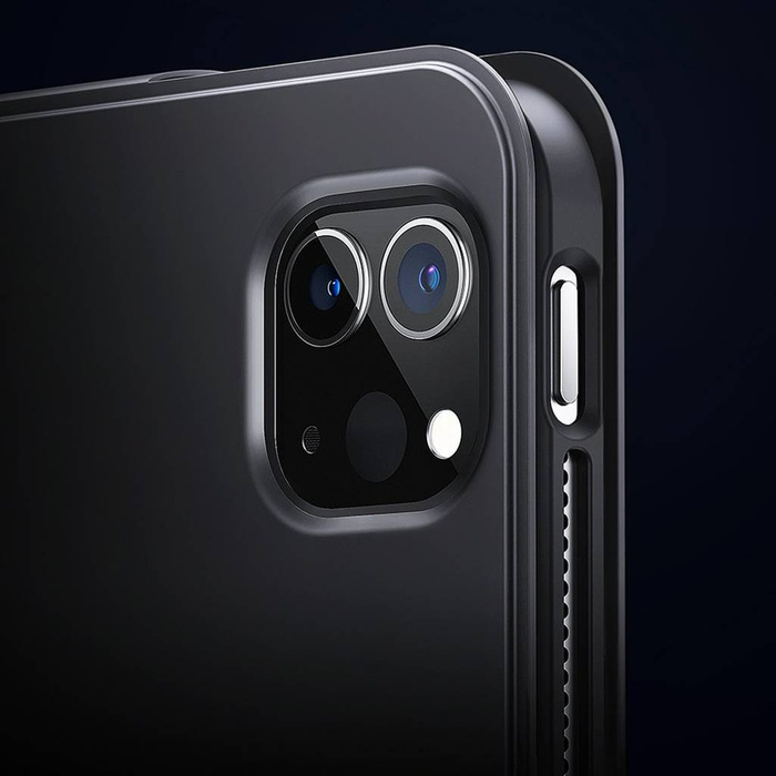 Baseus Safattach Y-type etui do iPad Pro 12,9" 2018/2020/2021 pokrowiec z podstawką biały (ARCX010102)