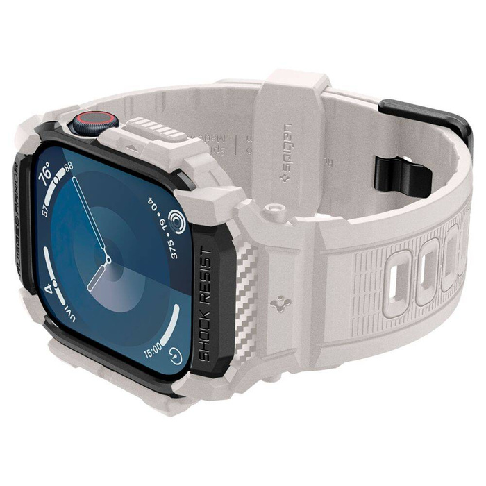 BRANSOLETA SPIGEN RUGGED ARMOR ”PRO” APPLE WATCH 10 (46 MM) DUNE BEIGE