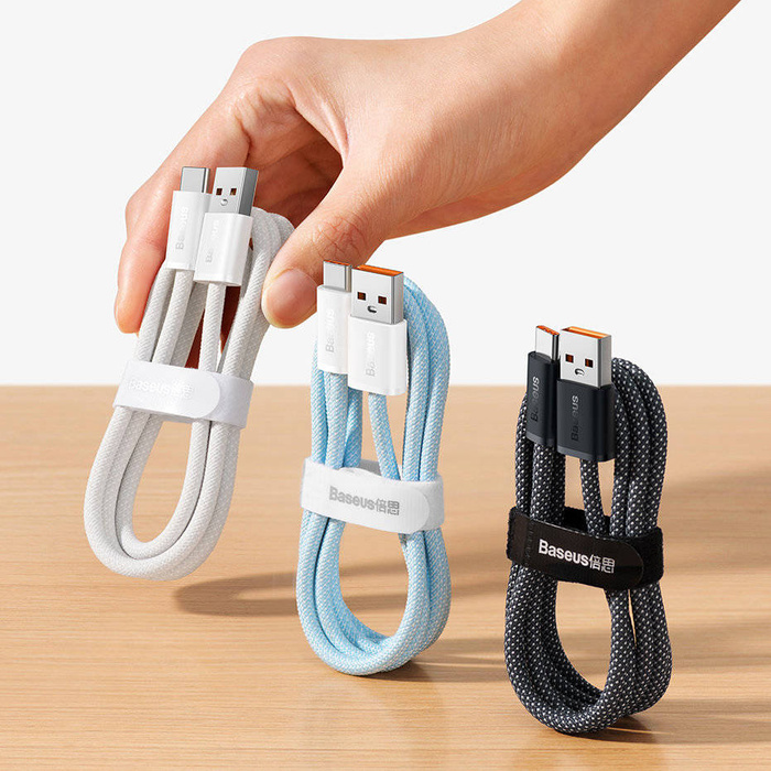 Baseus Dynamic Series kabel USB - USB Typ C 100W 2m szary (CALD000716)