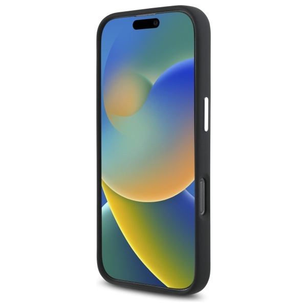 Etui Mercedes iPhone 16 Pro Max 6.9" czarny/black hardcase Silicone Tonal Logo MagSafe