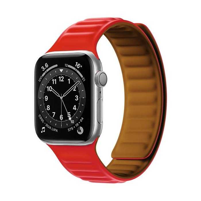 Pasek Magnetic Strap 1 Apple Watch 1/2/3/4/5/6/SE 38/40 Red