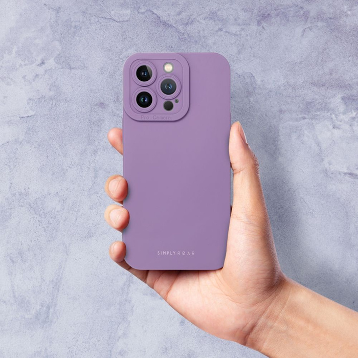 Futerał Roar Luna Case - do iPhone 15 Fioletowy