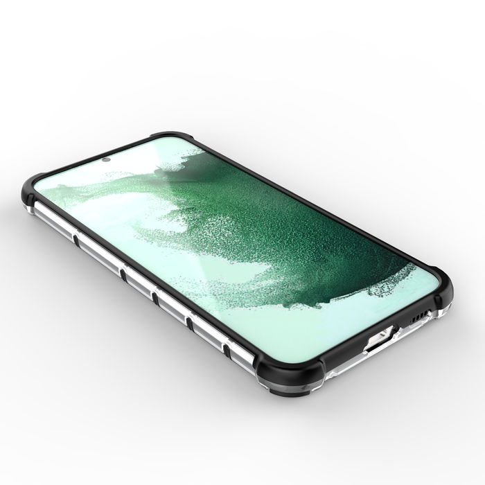 Etui Honeycomb Etui Do Samsung Galaxy S23+ Pancerny Hybrydowy Pokrowiec Przezroczyste Case