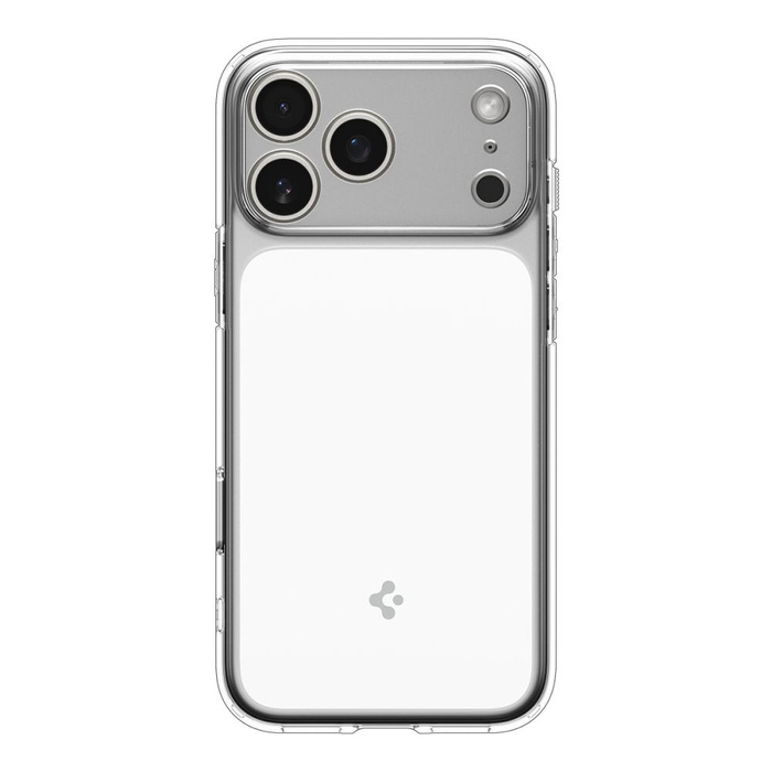 ETUI SPIGEN IPHONE 17 PRO ULTRA HYBRID ”T” MAG MAGSAFE CLEAR/WHITE