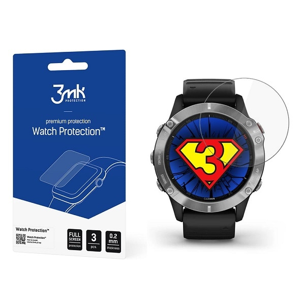 Szkło Hybrydowe 3MK Garmin Fenix 6 FlexibleGlass