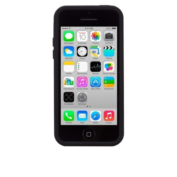 Etui Pokrowiec Apple iPhone 5c Case-Mate Hybrid Tough Czarny Futerał
