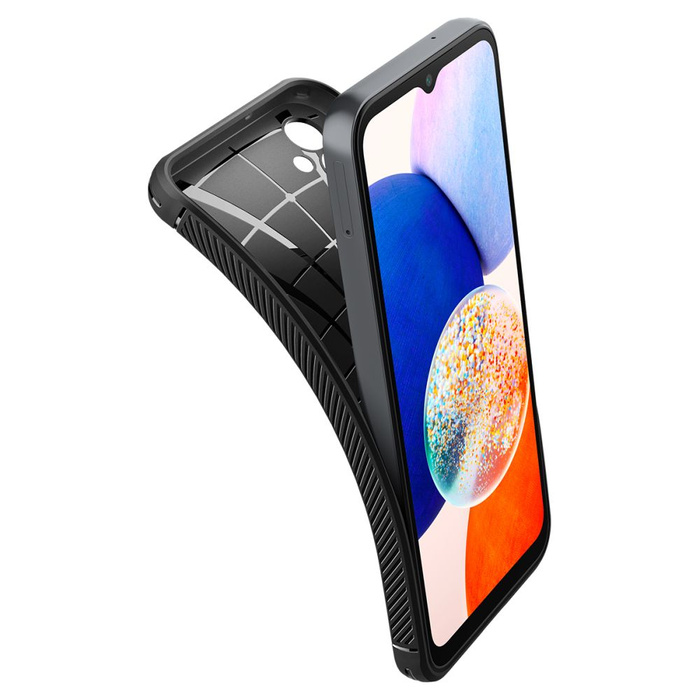 Etui Spigen Rugged Armor Galaxy A14 5G Matte Black Case