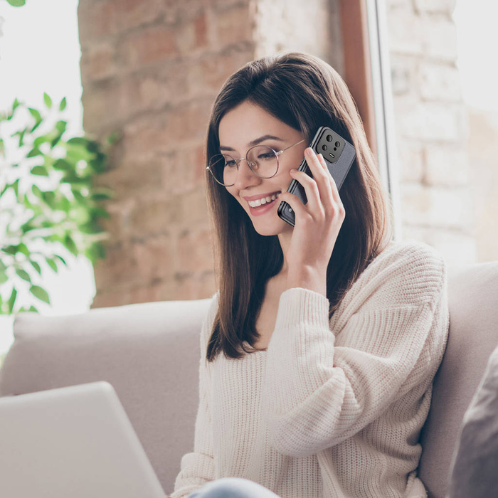 Etui Dux Ducis Fino etui do Xiaomi 13 pokrowiec z silikonową ramką szare Case