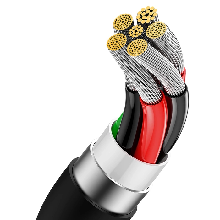 Kabel USB do USB-C Baseus Superior 100W 1,5m (czarny)