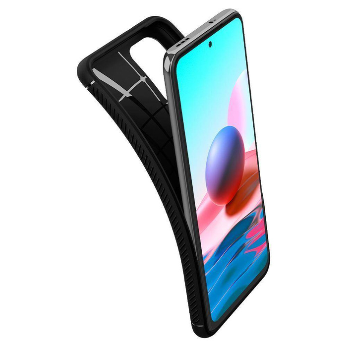 SPIGEN Rugged Armor Xiaomi Redmi Note 10 / 10S Etui Matte Black Case
