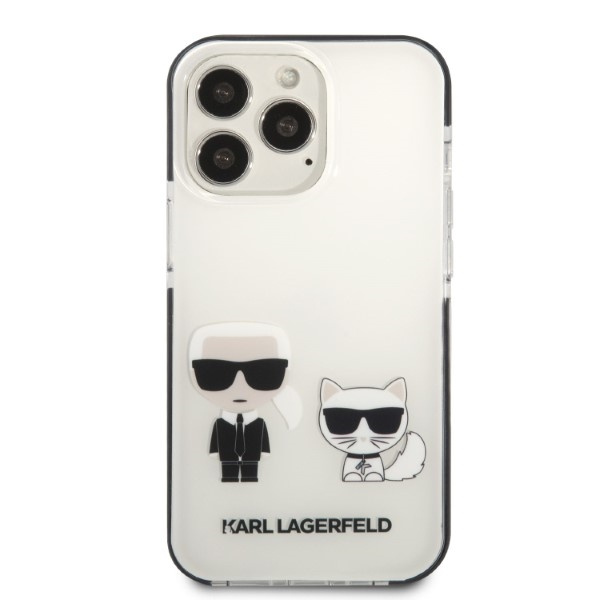 Etui Karl Lagerfeld Klhcp13ltpekcw iPhone 13 Pro / 13 6,1" Hardcase Biały/white Karl&choupette Case