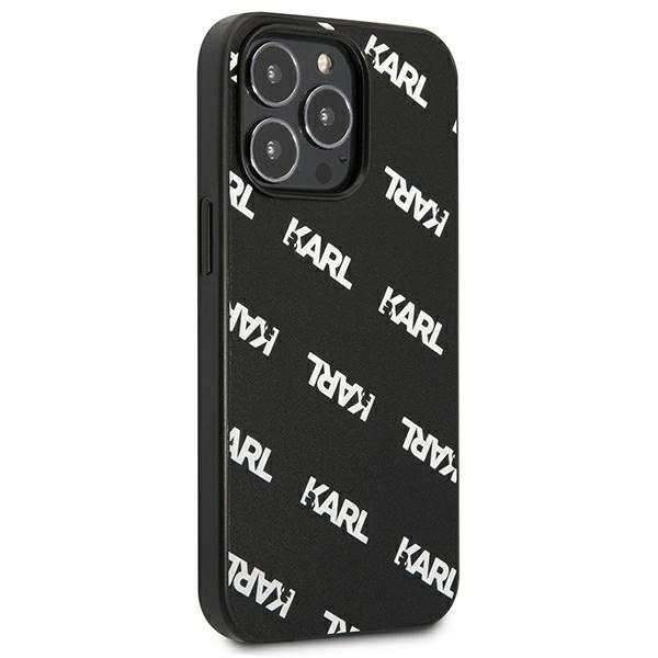 Etui KARL LAGERFELD Apple iPhone 13 Pro Allover Czarny Hardcase