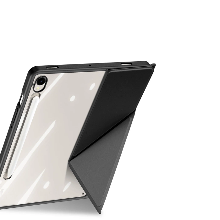 Etui Dux Ducis Magi z uchwytem na rysik na Samsung Galaxy Tab S10 FE/S9/S9 FE - czarne