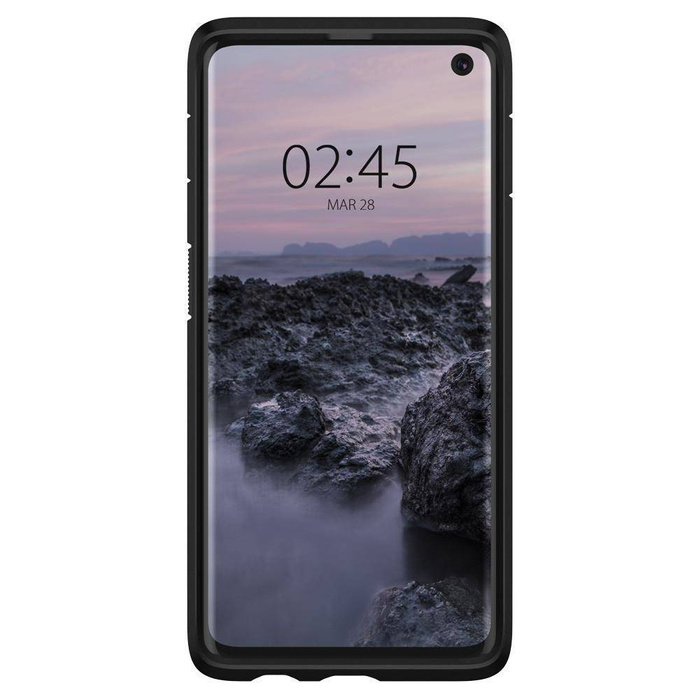 Etui Spigen Galaxy S10 Tough Armor Czarne Case Samsung