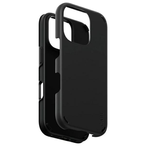 CARE by PanzerGlass Feature Double Defense Case iPhone 16 Pro 6.3" czarny/black 1334
