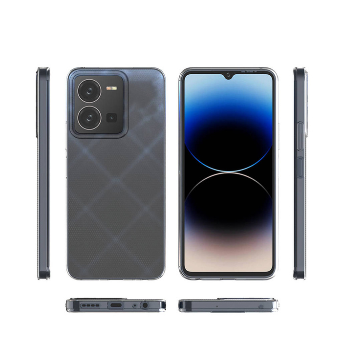 Etui Ultra Clear 0.5mm etui do Vivo Y35 / Vivo Y22 / Vivo Y22s cienki pokrowiec przezroczyste Case