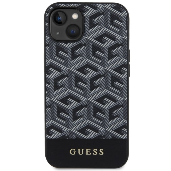 Etui Guess GUHMP14MHGCFSEK iPhone 14 Plus 6.7" czarny/black hardcase GCube Stripes MagSafe Case