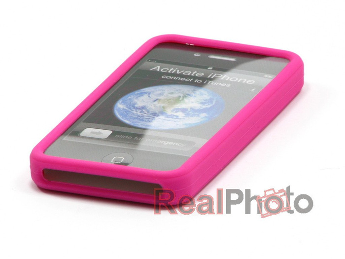 Etui Bumper Apple iPhone 4 4S Czarne I RÓŻOWE